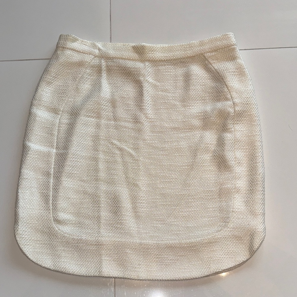***L'AGENCE Cream Pencil Skirt